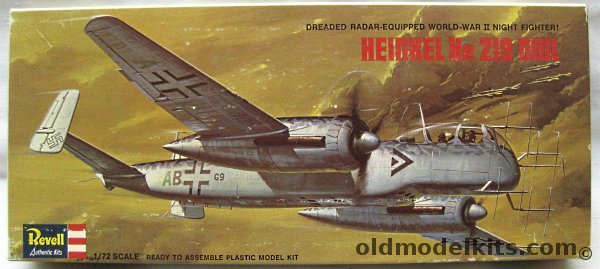 Revell 1/72 Heinkel He-219 Owl, H112-130 plastic model kit